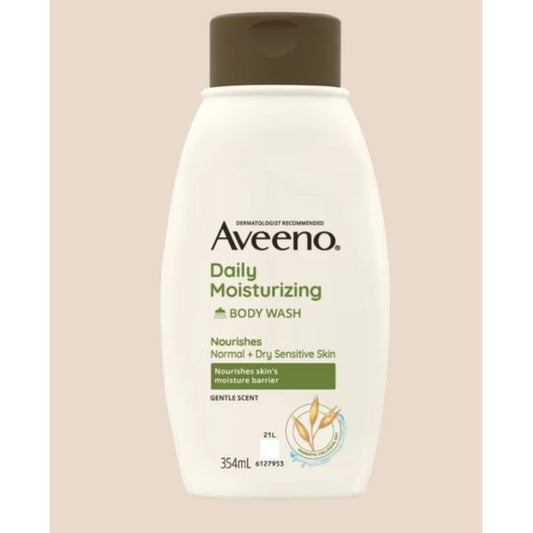 [Dermaceutica] Aveeno Daily Moisturising Body Wash 1L/354ml [LOCAL SG DELIVERY]