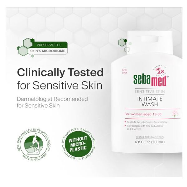 Sebamed Feminime Wash Sensitive Ph 3.8 200ml – view 6