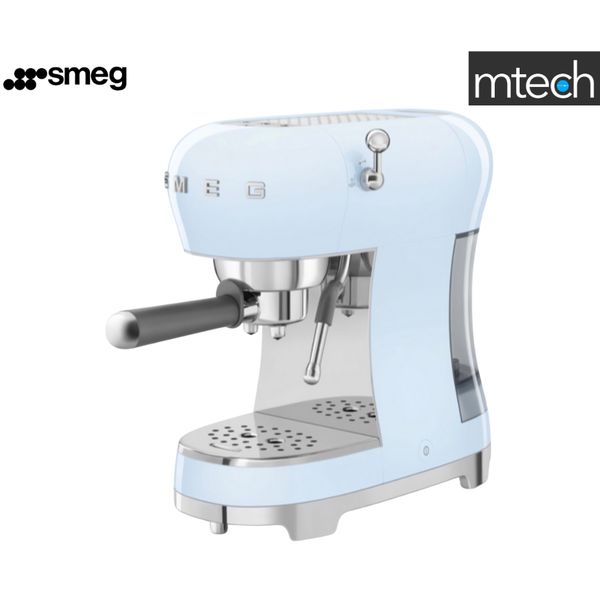 [mtech] Smeg ECF02UK Espresso Coffee Machine Pastel Green/White/Red/Cream/Pastel Blue/Black  [LOCAL WARRANTY]
