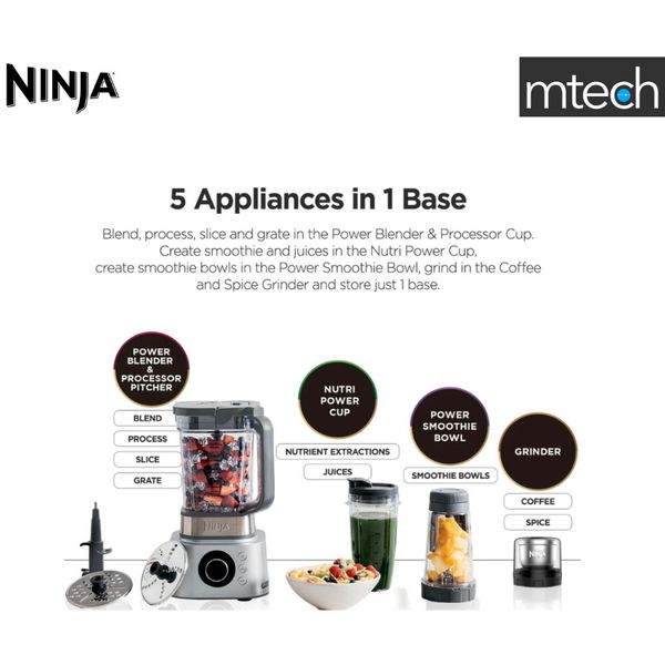 [mtech] Ninja Foodi Power Blender Ultimate System - CB402 [LOCAL WARRANTY]