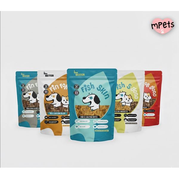 [mPets] The Better Fish Treats (80g) (Dog Treats/Dog and Cat Treats)