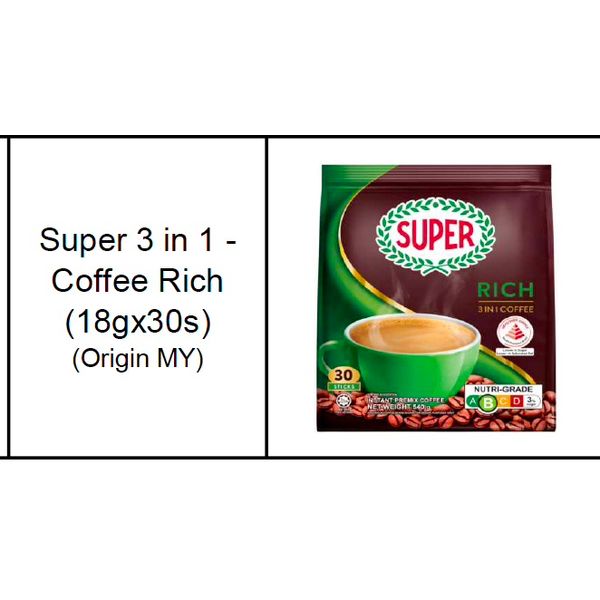 Super 3 in 1 - Coffee (Various Flavours) – view 2