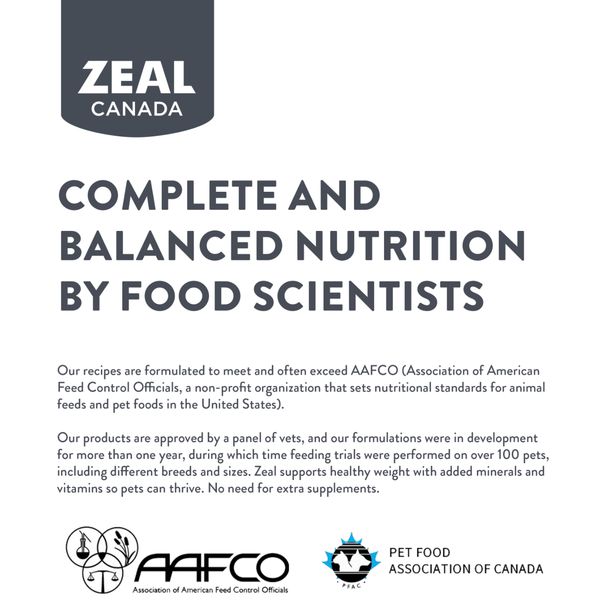[mPets] Zeal Canada Air-Dried Dog Food - Whole Prey Meal - Grain Free - For All Life Stages (1lb Bag) [LOCAL SG DELIVERY]