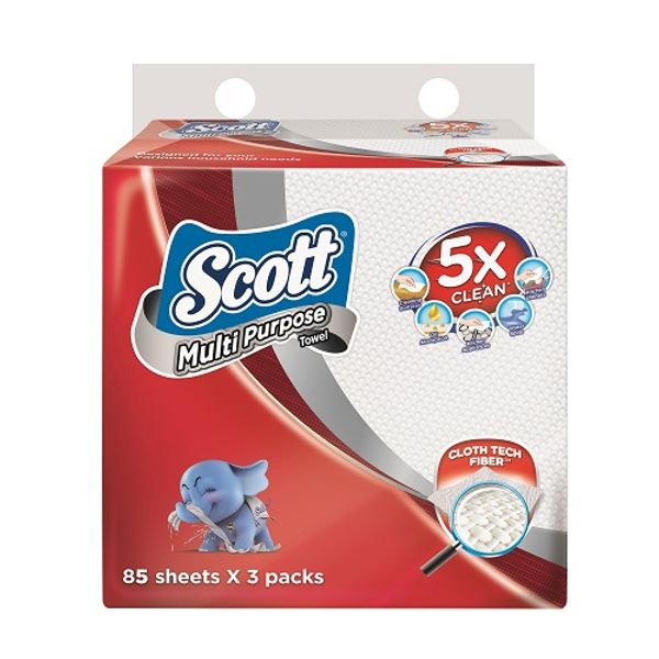 [mobileaid] Scott Multipurpose Towel (3x85's) [LOCAL SG DELIVERY]