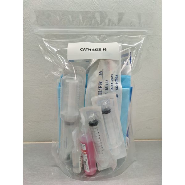 In-House Pre-packed Bladder Washout Set/Catheter Size 16 Set/Female Catheter Size 12 Set/In-Out Catheter Size 12 Set/In-Out…