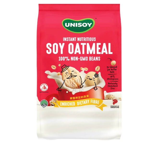 Unisoy Gold Nutritious Soy Matcha 10's x 21gm/Cereral Instant Soya 35gm x 12's/Oatmeal Instant Soya 40gm x 12's – view 4
