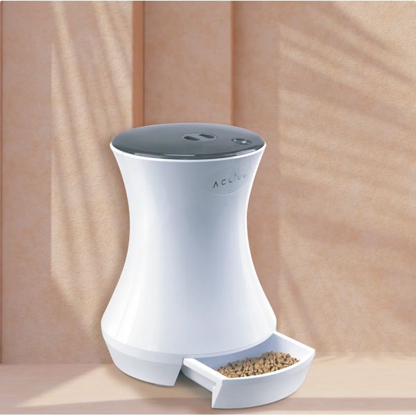 Aclium Automatic Pet Feeder (Round) – view 4