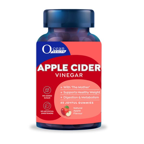 [mobileaid] Ocean Health Apple Cider Vinegar Gummy 45s [LOCAL SG DELIVERY]