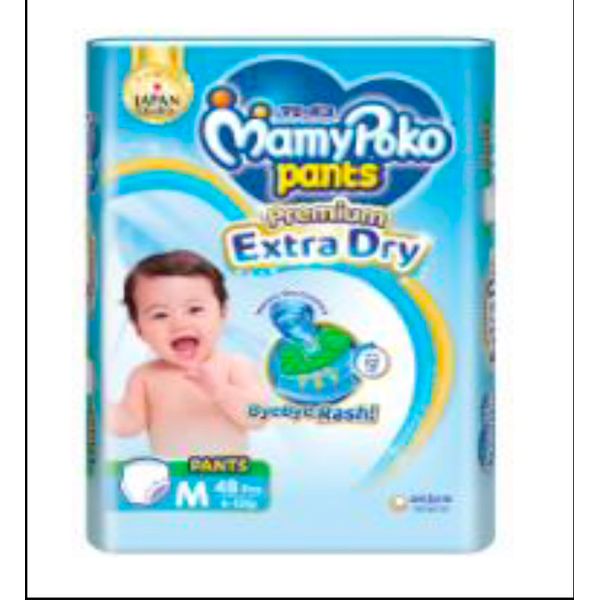 Mamy Poko Extra Dray Pants 26's Medium (7-12kg)/Large (9-14kg)/XLarge (12-17kg)/XXLarge (15-25kg) 26's/XXXLarge (18-35kg) –…