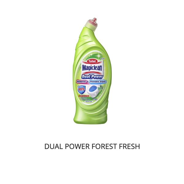Magiclean Dual Powder Toilet Cleaner 650ml Ocean Fresh/Forest Fresh – view 2