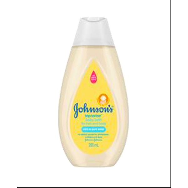 Johnson's Milk + Rice Baby Bath/Bedtime Baby Bath/Top-to-Toe Baby/Active Kids Clean & Fresh Bath 200ml – view 3