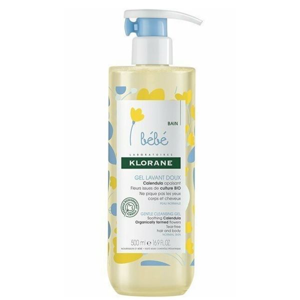 [Dermaceutica] Klorane Baby Soothing Cleansing Gel 200ml/500ml [LOCAL SG DELIVERY]