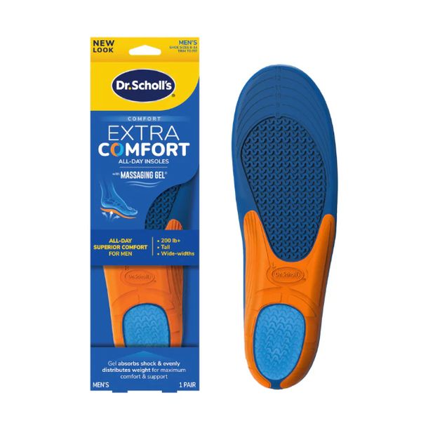 Dr. Scholls Extra Comfort All-Day Insoles with Massaging Gel Men's – view 2