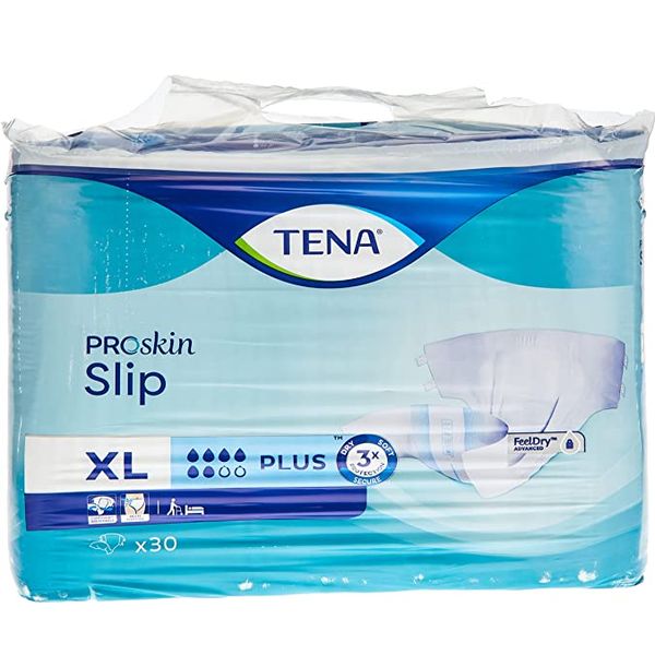 [mobileaid] TENA PROskin Slip Plus XL 30's per pack [LOCAL SG DELIVERY]