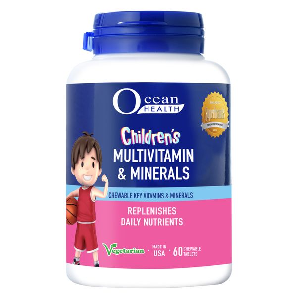 [mobileaid] Ocean Health Child Multivitamin Chew Tab 60s [LOCAL SG DELIVERY]