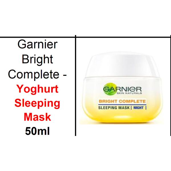Garnier Bright Complete - Whitening Cream/Yogurt Sleeping Mask/Serum 50ml – view 2