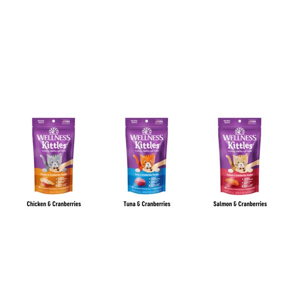 [mPets] Wellness Grain-Free Treats for Kittens 2oz [LOCAL SG DELIVERY]