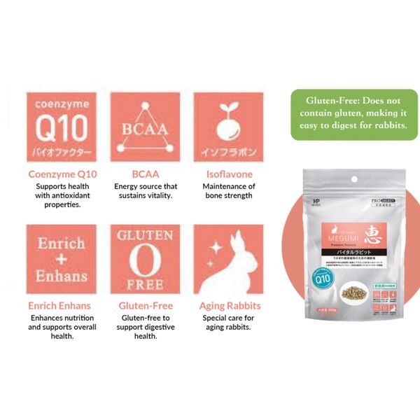 [mPets] Hi-Pet ProSelect Rabbit Supplement Timothy MEGUMI 300g [LOCAL SG DELIVERY]