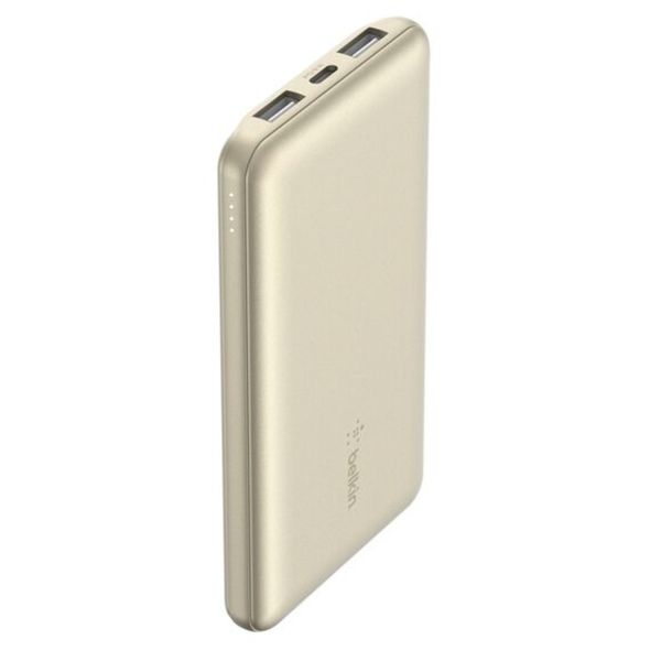 [mtech] Belkin  BELKIN BOOST UP CHARGE USB-C A POWER BANK 10K GREY/WHITE/GOLD/SILVER USB-C A [LOCAL WARRANTY]  - Black