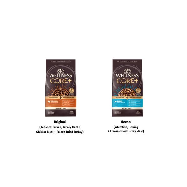 [mPets] Wellness RAWREV Dry Food + Freeze Dried Puppy/Small Breed (Original)/Wild Game/Original/Ocean [LOCAL SG DELIVERY]