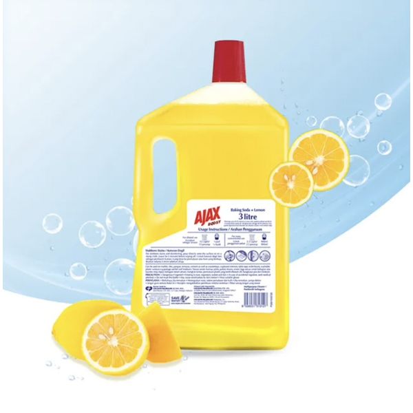 Ajax Fabuloso Apple Fresh/Lavender Fresh/Rose Fresh/Charcoal & Lime/Lemon & Baking Soda 2L/3L – view 5