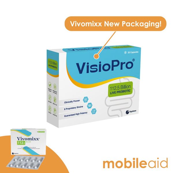 [mobileaid] Vivomixx VisioPro Capsules Probiotics 30's adult (Cold Chain) [LOCAL SG DELIVERY]
