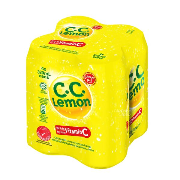 [mfoods] Suntory Vitamin C.C Lemon Drink 320ml x 24 cans [LOCAL SG DELIVERY]