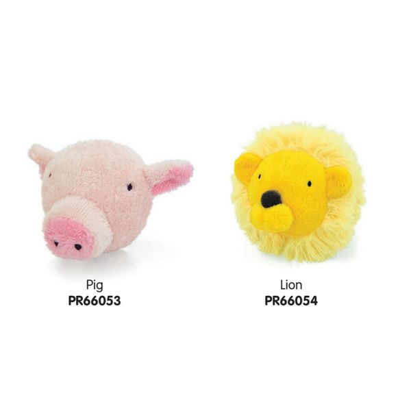 [mPets] Petz Route Dog Toys - Strawberry/Orange/Watermelon/Apple/Hippotamus/Apple/Elephant/Sheep [LOCAL SG DELIVERY]