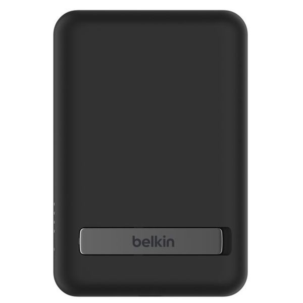 [mtech] Belkin Boost Charge Magnetic Wireless Power Bank 5K + Stand  White/Black [LOCAL SG DELIVERY]
