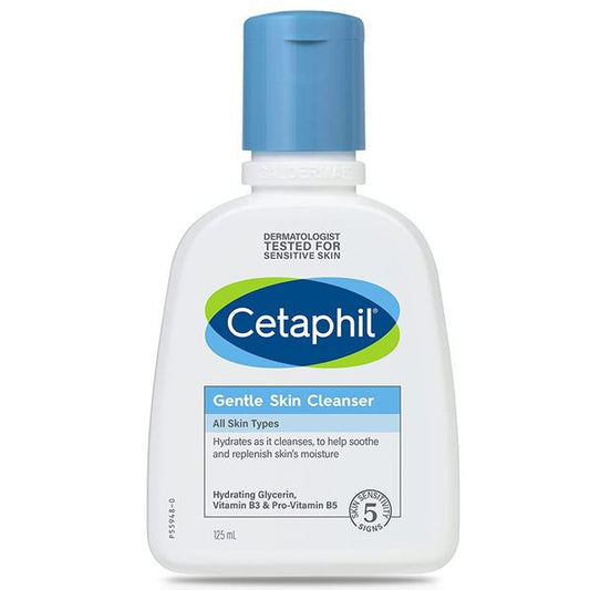 [Dermaceutica] Cetaphil Gentle Skin Cleanser 125ml (Normal and Sensitive Skin) [LOCAL SG DELIVERY]