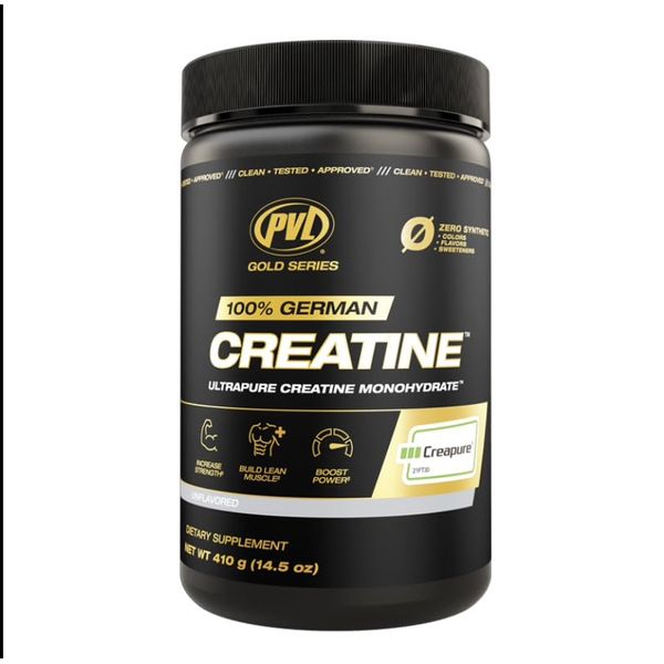 [mfoods] PVL 100% German Creapure Creatine Monohydrate, Build Muscle, Boost Power, Increase Strength, 48-86 Sers, 240-410g  [LOCAL SG DELIVERY]