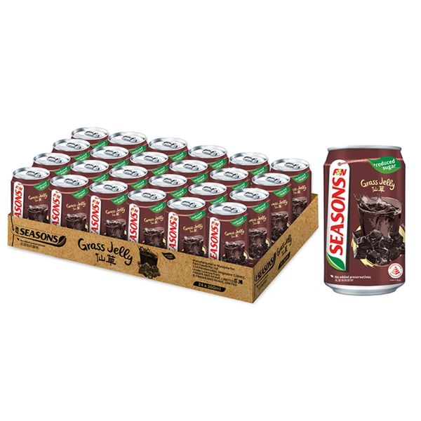[mfoods] F&N Seasons Grass Jelly 300ml x 24 cans [LOCAL SG DELIVERY]