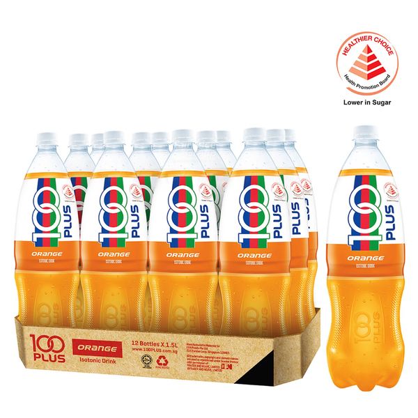 [mfoods] F&N 100 Plus Orange 500ml x 24 bottles [LOCAL SG DELIVERY]