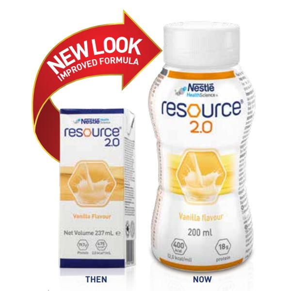 [mobileaid] Nestle Resource 2.0 Liquid Vanilla 200ml x 24 [LOCAL SG DELIVERY]