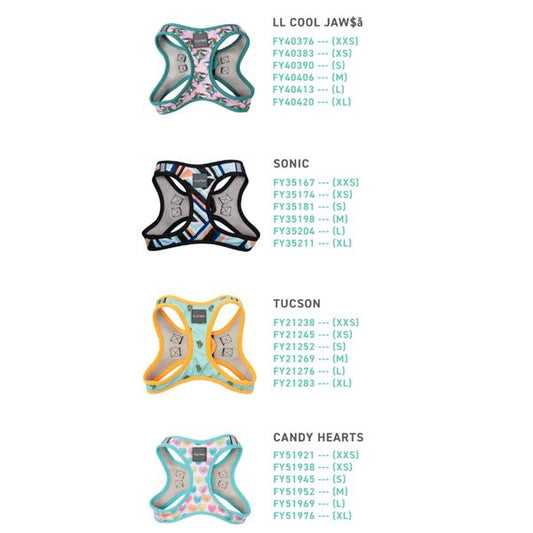 [mPets] FuzzYard XXS/XS/S/M/L/XL Step-In Harness for Pets [LOCAL SG DELIVERY]