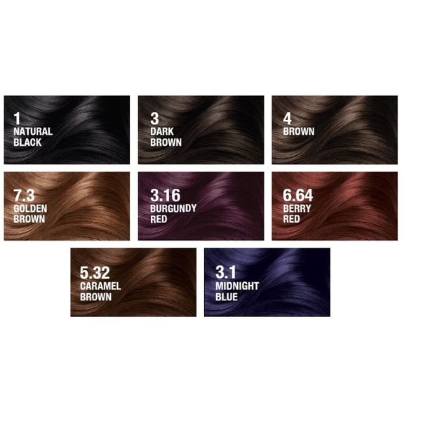 Garnier Colour Naturals Natural Black/Darkest Brown/Burgundy/Brown/Caramel – view 2