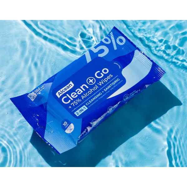 [mobileaid] Alcean 10 wipes (Bundle of 6) - 75% Alcohol Classic Wipes [LOCAL SG DELIVERY]