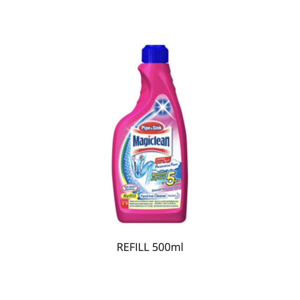 MagiClean Pipe and Sink Cleaner 500ml/Declogger 500gm – view 2