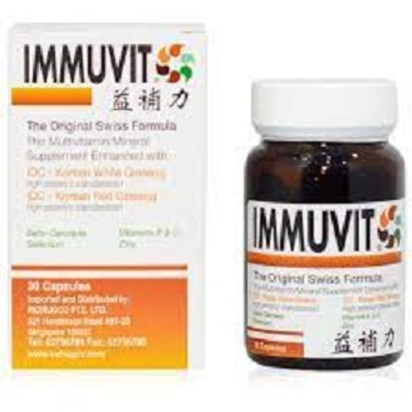 [mobileaid] Immunvit The Original Swiss Formula, 100 tablets [LOCAL SG DELIVERY]