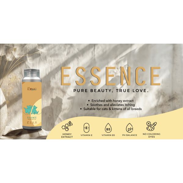 [mPets] True Iconic Essence Meow Shampoo Professional Line (400ml/1 Gal Bottle) [LOCAL SG DELIVERY]