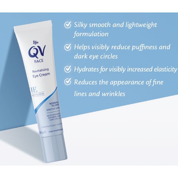 [Dermaceutica] Ego QV Face Revitalising Eye Cream 30g [LOCAL SG DELIVERY]