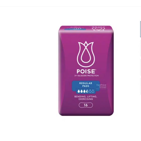 Poise Pad Regular 19cm/Extra Long 21.5cm/Regular 24.8cm/Extra 31.5cm/Super 27.6cm/36.5cm/Charcoal Extra Long/Charcoal Light…