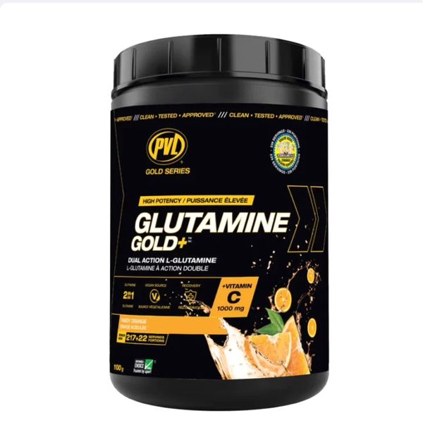 [mfoods] PVL Gold Series, Glutamine Gold+, Amino Acid, Improve Digestion & Supports Immune System, 1100 g (239 Servings) [LOCAL SG DELIVERY]
