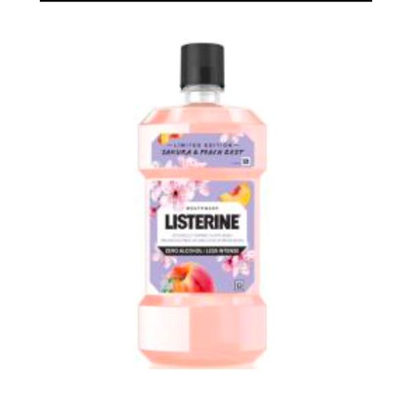 Listerine Melon & Pear Tea/Aloe & Cucumber/Sakura & Peach 500ml – view 3