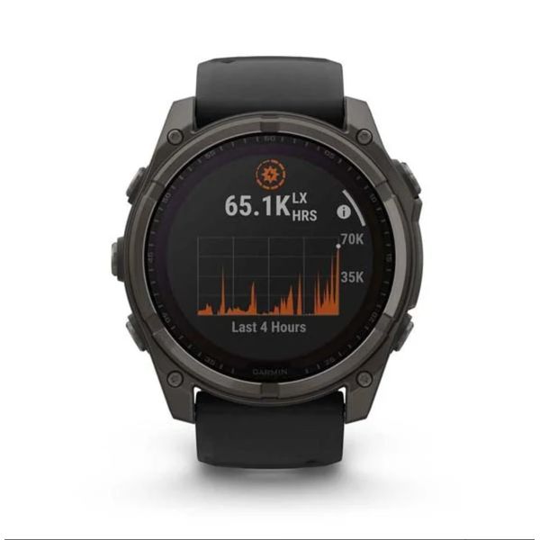 fēnix 8, Sapphire Solar Edition, MIP 47mm Carbon Grey Titanium – view 2