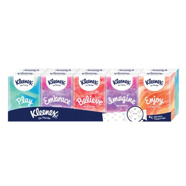 [mobileaid] Kleenex Hanky Pack - 3 Ply Classic (10x9's) [LOCAL SG DELIVERY]