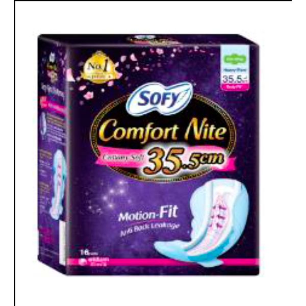 Sofy Comfort Nite Slim Wing 35.5cm Value Pack 16's x 2 (Body Fit) – view 2