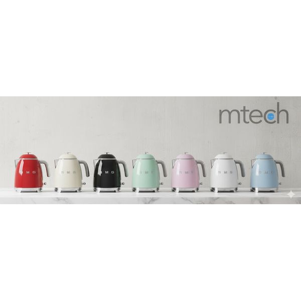 [mtech] Smeg Mini Kettle KLF05 0.8l All Colours [LOCAL SG DELIVERY]