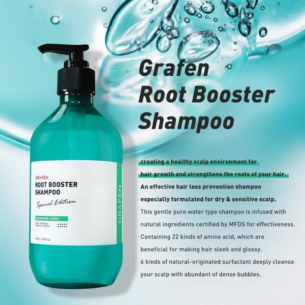 [Dermaceutica] Tonucia Replumping Shampoo 600ml + K-beauty Grafen Root Booster Anti-Hair Loss Shampoo 500ml [LOCAL SG DELIVERY]
