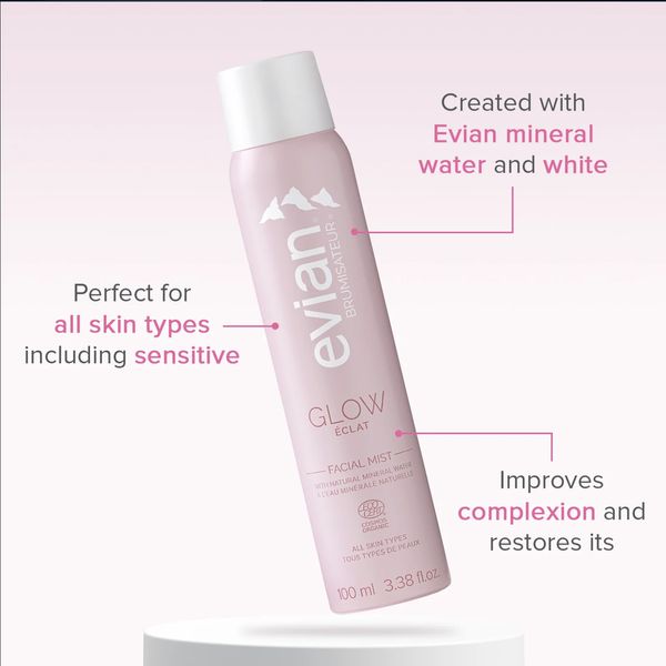 [Dermaceutica] Evian Facial Mist Glow 100ml [LOCAL SG DELIVERY]